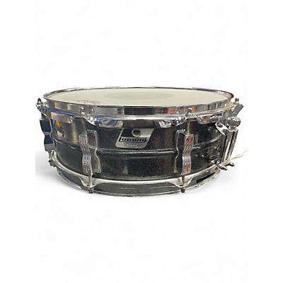 Used Ludwig 5X14 Acrolite Snare black galaxy Drum