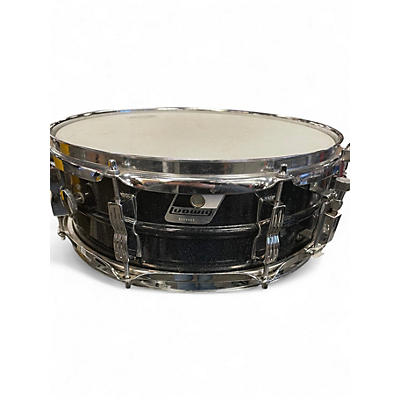 Used Ludwig 5X14 Acrolite Snare gray sparkle Drum