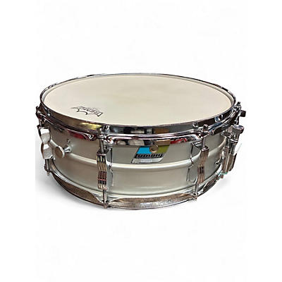 Used Ludwig 5X14 Acrolite Snare matte aluminum Drum