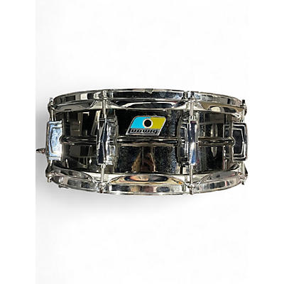 Used Ludwig 5X14 Black Beauty Snare BNOB Drum