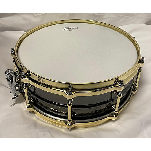 Ludwig Used Ludwig 5X14 Black Beauty Snare Drum Black And Gold Black and Gold 8