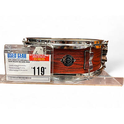 Used Ludwig 5X14 Breakbeats By Questlove Snare MOJAVE RED SWIRL Drum