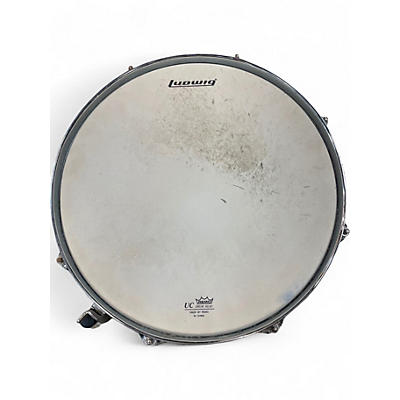 Used Ludwig 5X14 Breakbeats By Questlove Snare Silver Drum