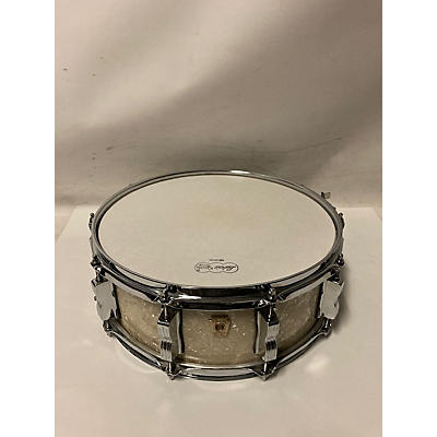 Ludwig Used Ludwig 5X14 Classic Maple Snare Drum Vintage Marine Pearl