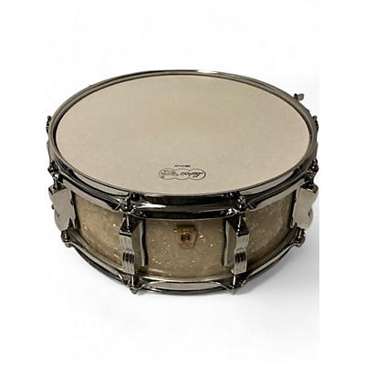 Used Ludwig 5X14 Classic Maple Snare Vintage Marine Pearl Drum