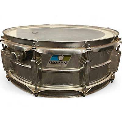 Used Ludwig 5X14 SNARE STEEL Drum