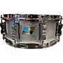 Used Ludwig 5X14 classic maple snare Silver Sparkle Drum Silver Sparkle 8