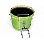 Used Ludwig 6 Piece Evolution Lime Sparkle Drum Kit Lime Sparkle