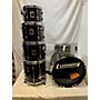 Used Ludwig Used Ludwig 6 piece Rocker Black Drum Kit Black