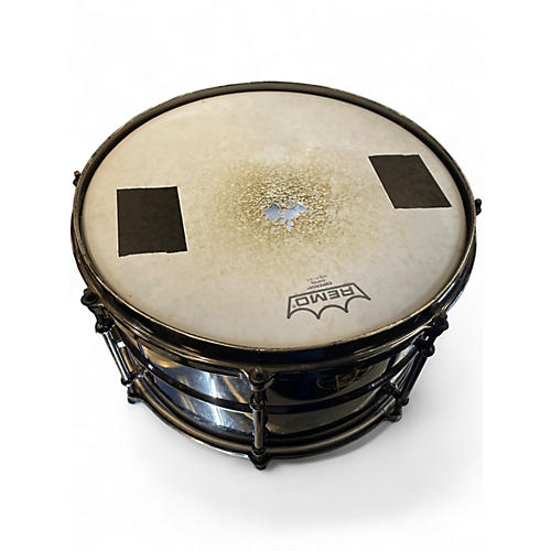 Used Ludwig 6.5X13 Black Magic Snare Metallic Black Drum Metallic Black 14