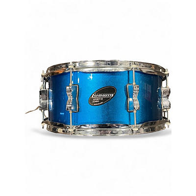 Used Ludwig 6.5X14 Accent CS Snare Blue Drum