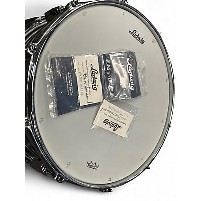 Used Ludwig 6.5X14 B STOCK CHROME OVER BRASS Drum