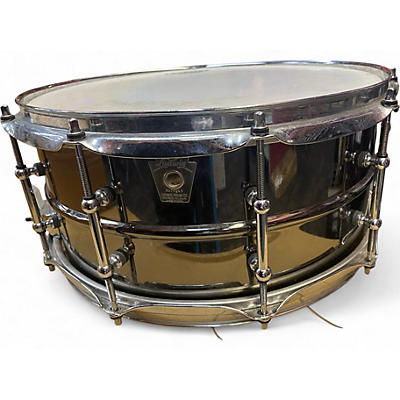 Used Ludwig 6.5X14 Black Beauty LB417 Black Chrome Drum
