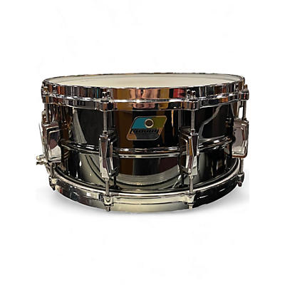Used Ludwig 6.5X14 Black Beauty Snare Black Chrome Drum