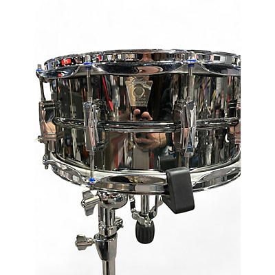 Ludwig Used Ludwig 6.5X14 Black Beauty Snare Black Nickel Drum