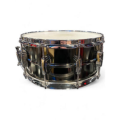 Used Ludwig 6.5X14 Black Beauty Snare Chrome Drum