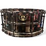 Used Ludwig 6.5X14 Black Magic Snare Black Chrome Drum Black Chrome 15