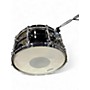 Used Ludwig 6.5X14 Black Magic Snare Black Drum Black 15