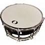 Used Ludwig Used Ludwig 6.5X14 Black Magic Snare Nickel Steel  Drum Nickel Steel  15