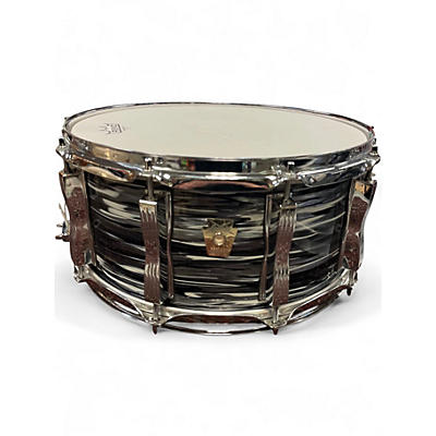 Used Ludwig 6.5X14 CLASSIC MAPLE SNARE BLACK OYSTER Drum