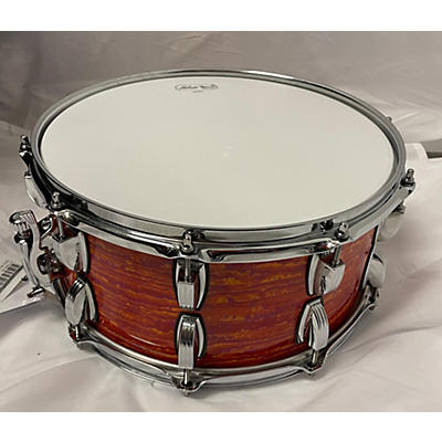 Ludwig Used Ludwig 6.5X14 Classic Snare Drum Mod Orange