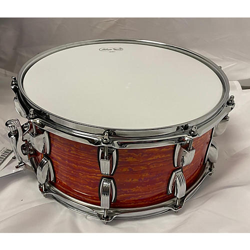 Ludwig Used Ludwig 6.5X14 Classic Snare Drum Mod Orange Mod Orange 15