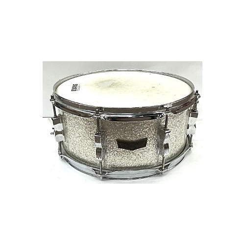 Ludwig Used Ludwig 6.5X14 Club Date Snare Drum Silver Sparkle Silver Sparkle 15