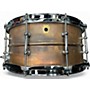 Used Ludwig 6.5X14 Copper Phonic with Tube Lugs Raw Smooth Finish Drum Raw Smooth Finish 15