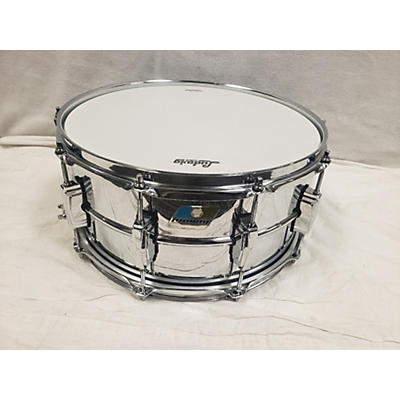 Ludwig Used Ludwig 6.5X14 LM402 Drum Silver