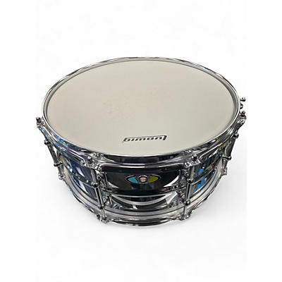 Used Ludwig 6.5X14 Supralite Snare silver Drum