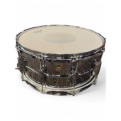 Used Ludwig 6.5X14 Supraphonic Snare Chrome Drum