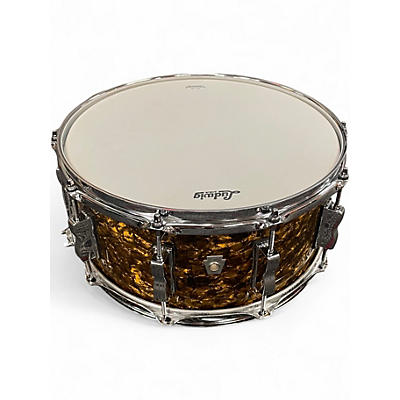 Used Ludwig 6.5X14 neusonic Butterscotch Drum