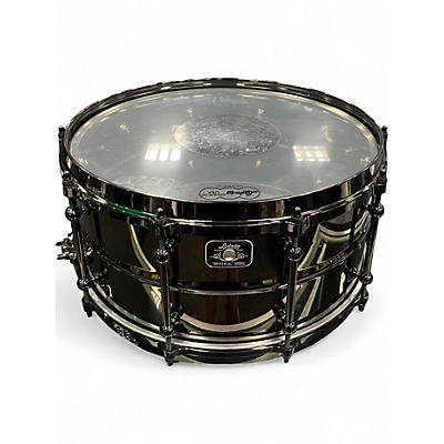 Used Ludwig 6.5X14 universal series black nickel Drum