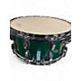 Used Ludwig 6.5in Legacy Series Snare Green Sparkle Drum Green Sparkle 93
