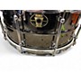 Used Ludwig 6X14 Black Magic Snare Black Chrome Drum Black Chrome 13