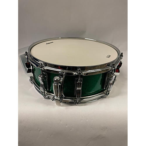 Ludwig Used Ludwig 6X14 Classic Snare Drum Emerald Green Emerald Green 13