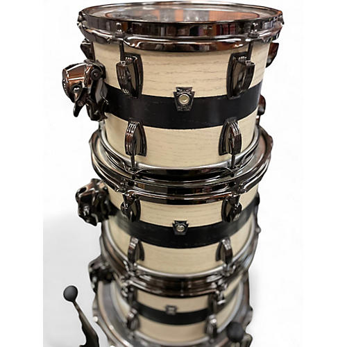 Used Ludwig 7 Piece Classic Oak Bandit Drum Kit Bandit