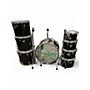 Used Ludwig 8 Piece OCTAPLUS BLACK Drum Kit BLACK