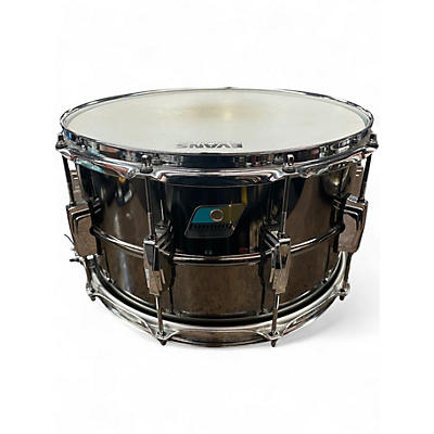 Used Ludwig 8X14 Black Beauty Snare Black Chrome Drum