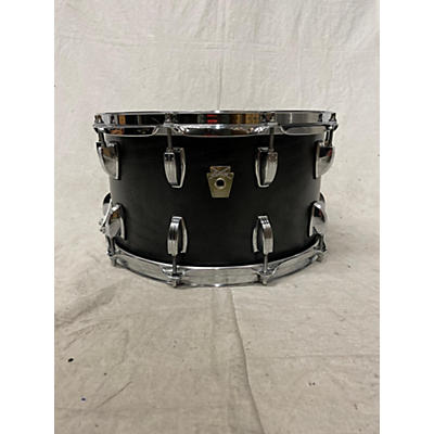 Ludwig Used Ludwig 8X14 CLASSIC MAPLE Drum BLACK SATIN