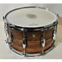 Used Ludwig Used Ludwig 8X14 COPPERPHONIC SNARE Drum RAW COPPER RAW COPPER 18