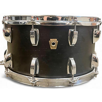 Used Ludwig 8X14 Classic Maple HYBRID BLACK MAPLE Drum