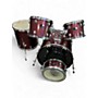 Used Ludwig Used Ludwig Backbeat 5 Piece Wine Red Drum Kit Wine Red