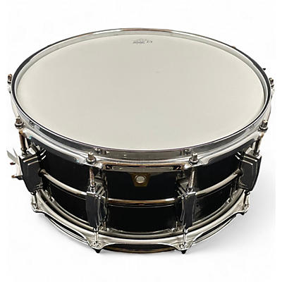 Ludwig Used Ludwig Black Beauty Snare Black Chrome Drum