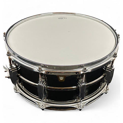 Ludwig Used Ludwig Black Beauty Snare Black Chrome Drum Black Chrome 15