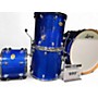 Used Ludwig Centennial Zep 4pc Blue Drum Kit Blue