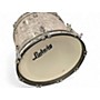 Used Ludwig Classic Maple 3pc Downbeat White Drum Kit White