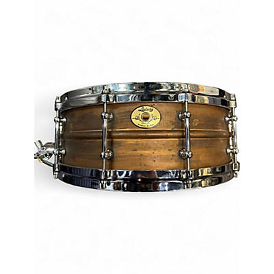 Used Ludwig Concert Brass Snare Drum Drum