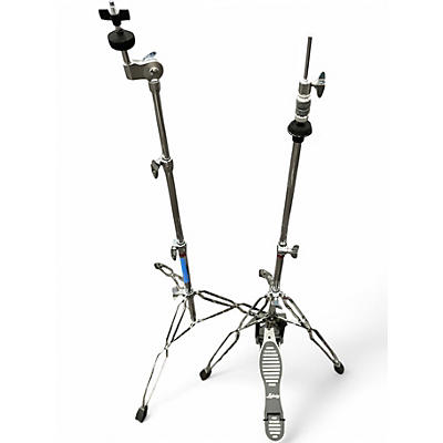 Used Ludwig Hi-Hat & Straight Cymbal Stands Pair Drum Hardware Pack