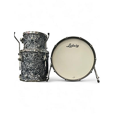 Used Ludwig NeuSonic 3pc Blue Drum Kit